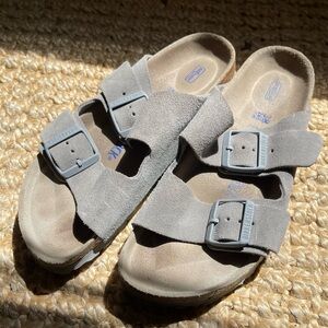 Sold! Birkenstock Arizona Suede Leather